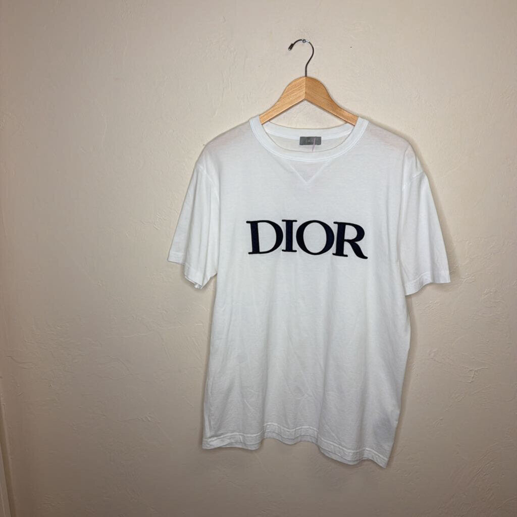 Embroidered DIOR Logo T-Shirt