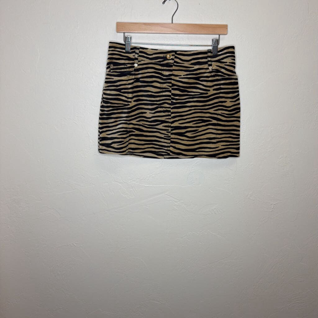 Zebra Print Skirt