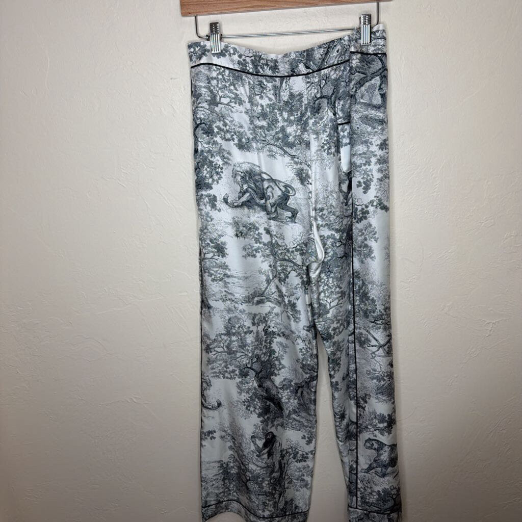 Silk Toile Pajama Set