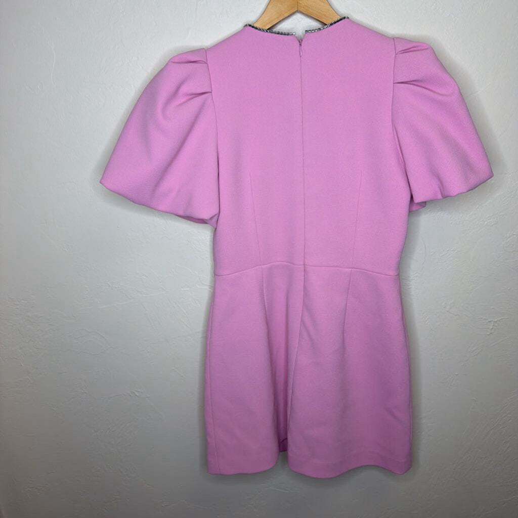 Karina Cutout Puff-Sleeve Mini Dress