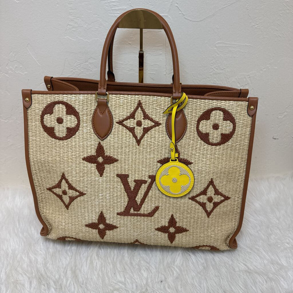 OnTheGo Raffia Tote GM