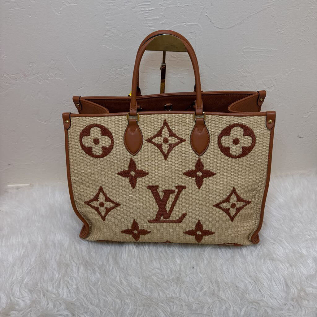 OnTheGo Raffia Tote GM