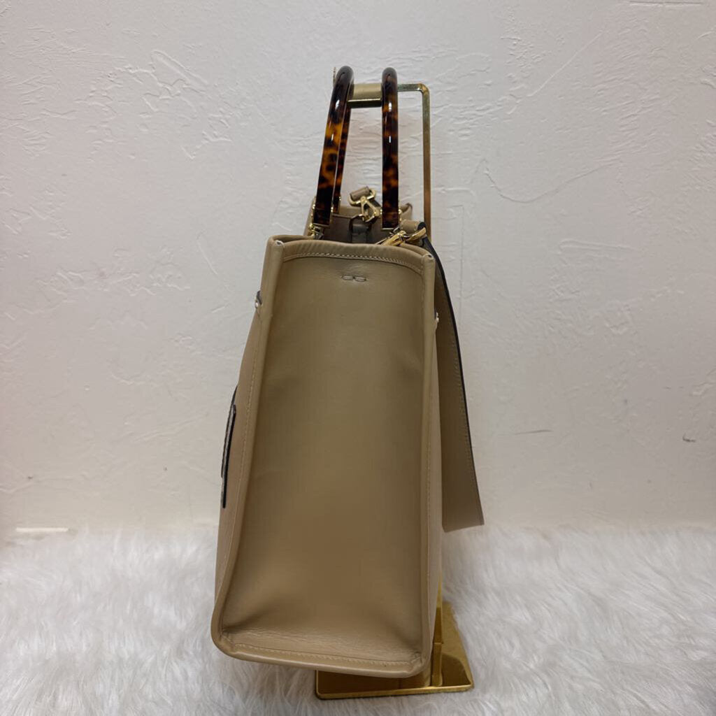 Snakeskin Logo Sunshine Shopper Tote