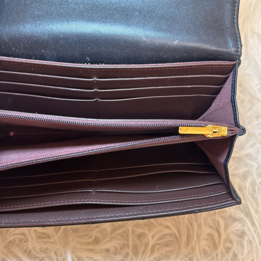Quilted Lambskin Classic Flap Wallet
