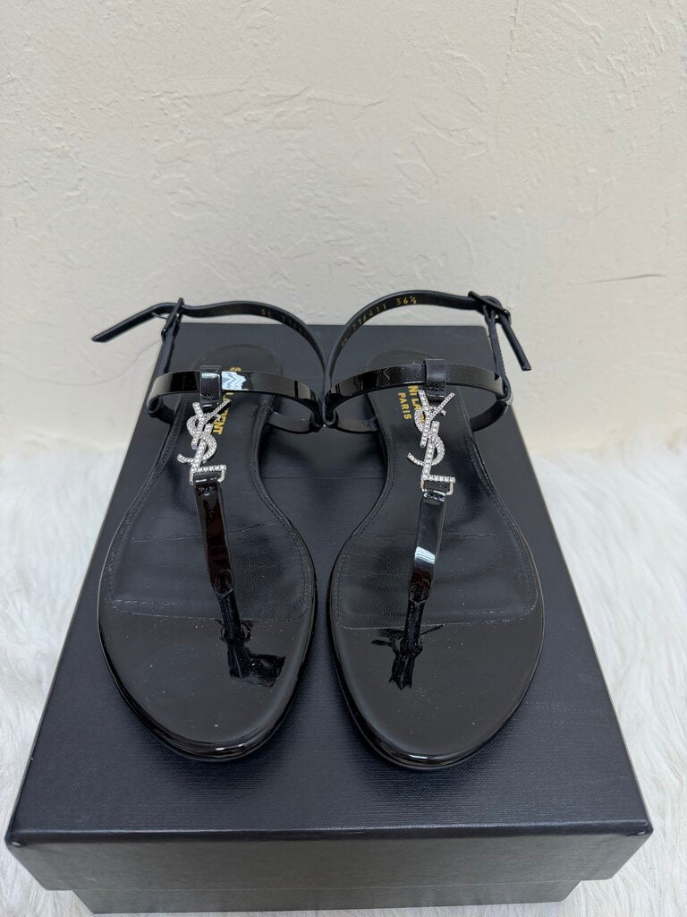 Cassandra Patent Leather Sandal w/box
