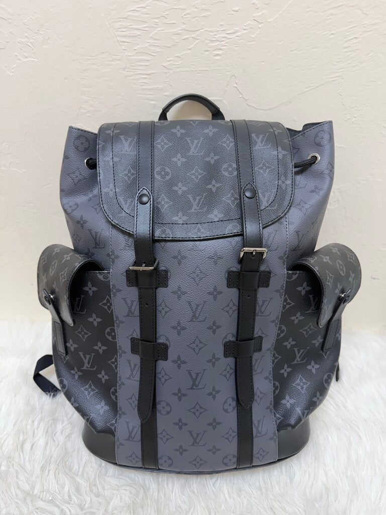 Monogram Eclipse Christopher MM Backpack