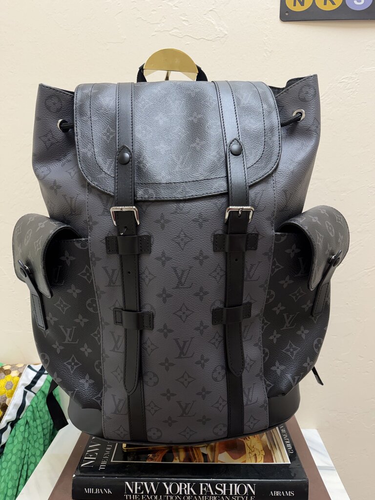 Monogram Eclipse Monogram Christopher Backpack MM