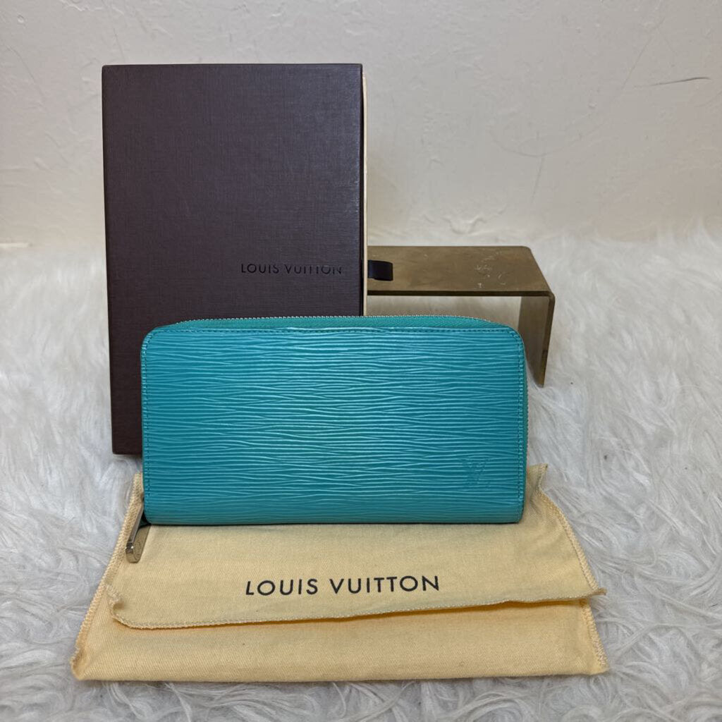 Epi Leather Zip Around Wallet