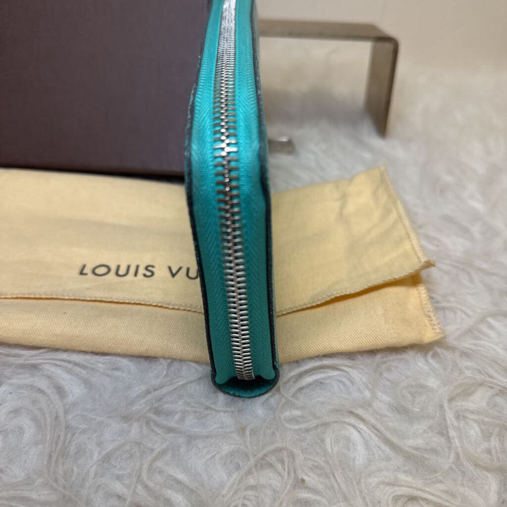 Epi Leather Zip Around Wallet
