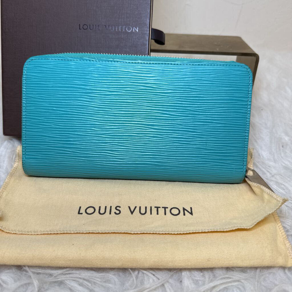 Epi Leather Zip Around Wallet