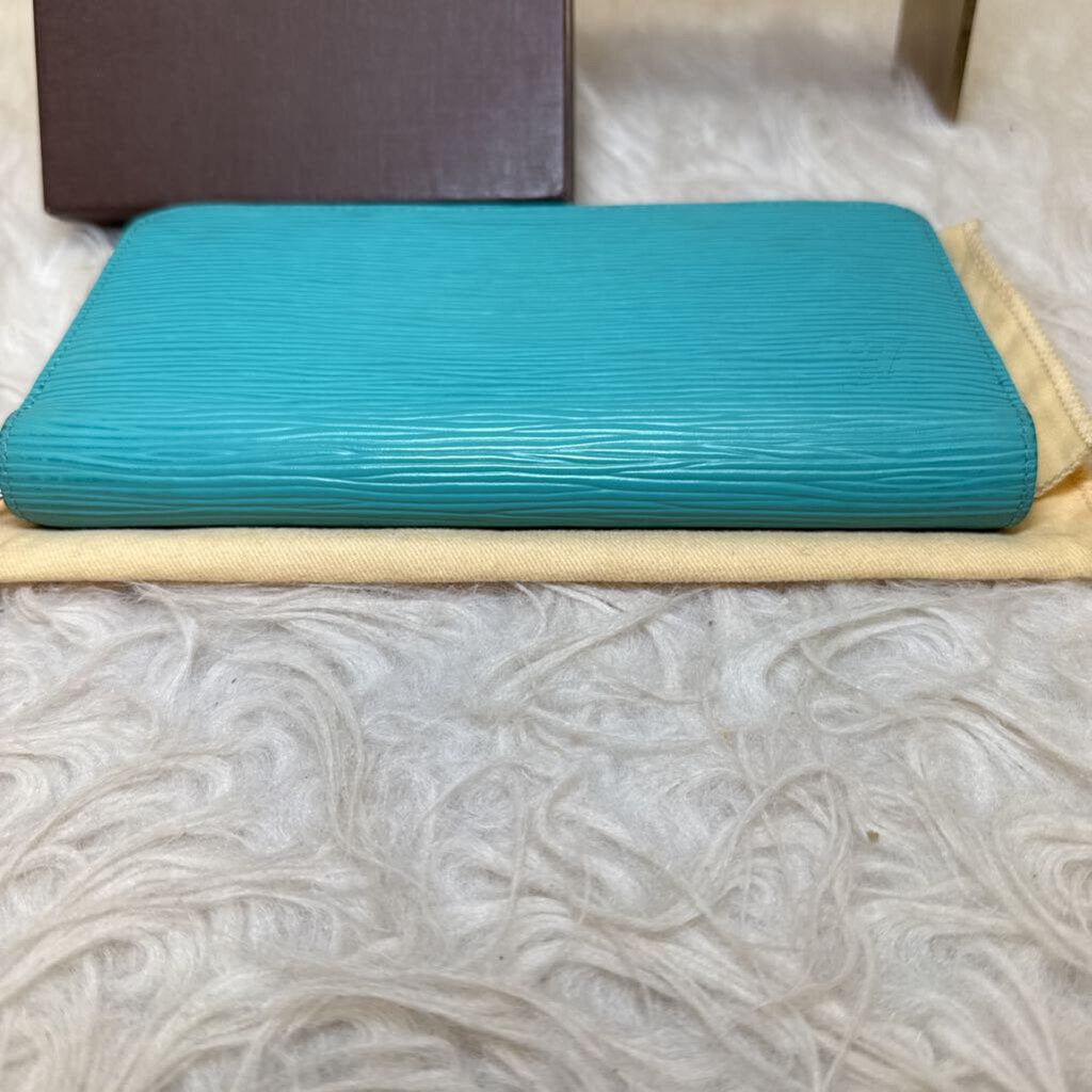 Epi Leather Zip Around Wallet