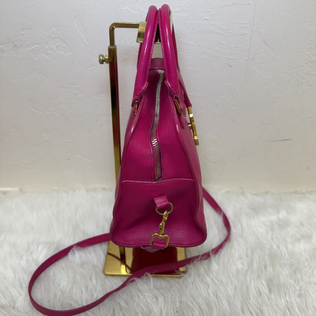 Pink Baby Cabas w/ Gold YSL