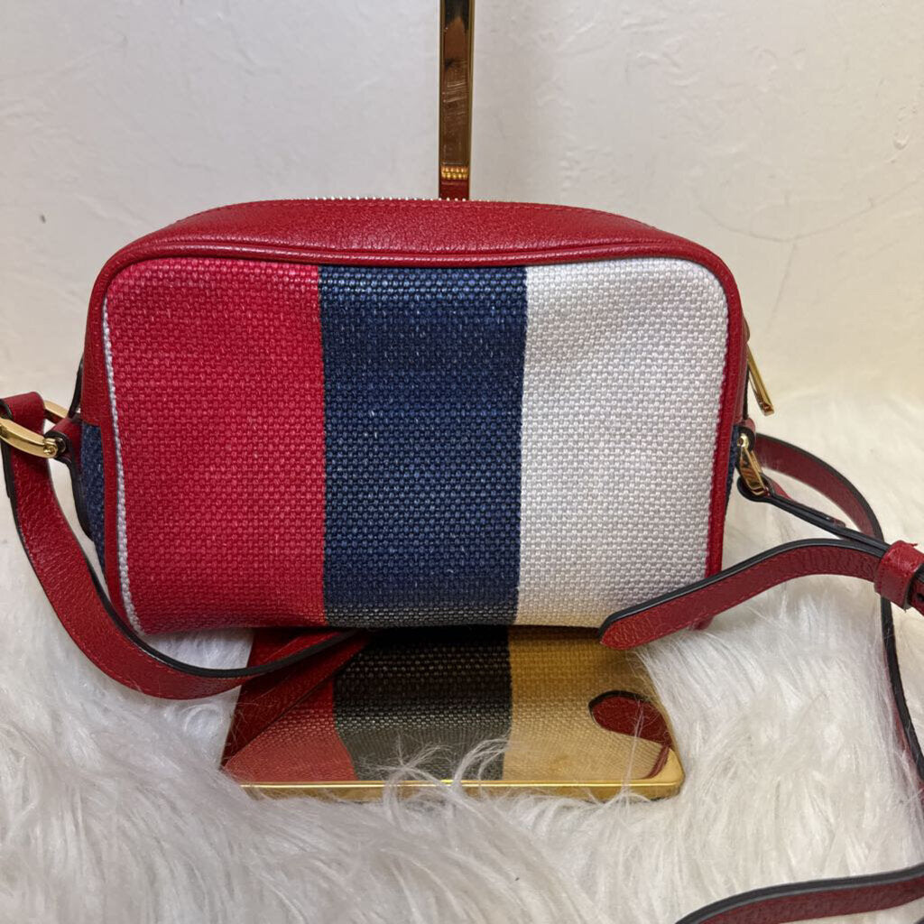 Ophidia Stripe Mini Camera Bag