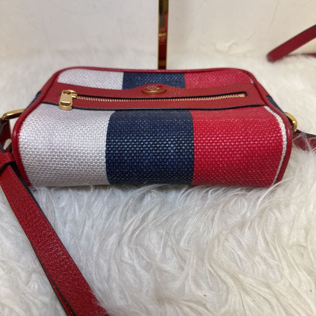 Ophidia Stripe Mini Camera Bag