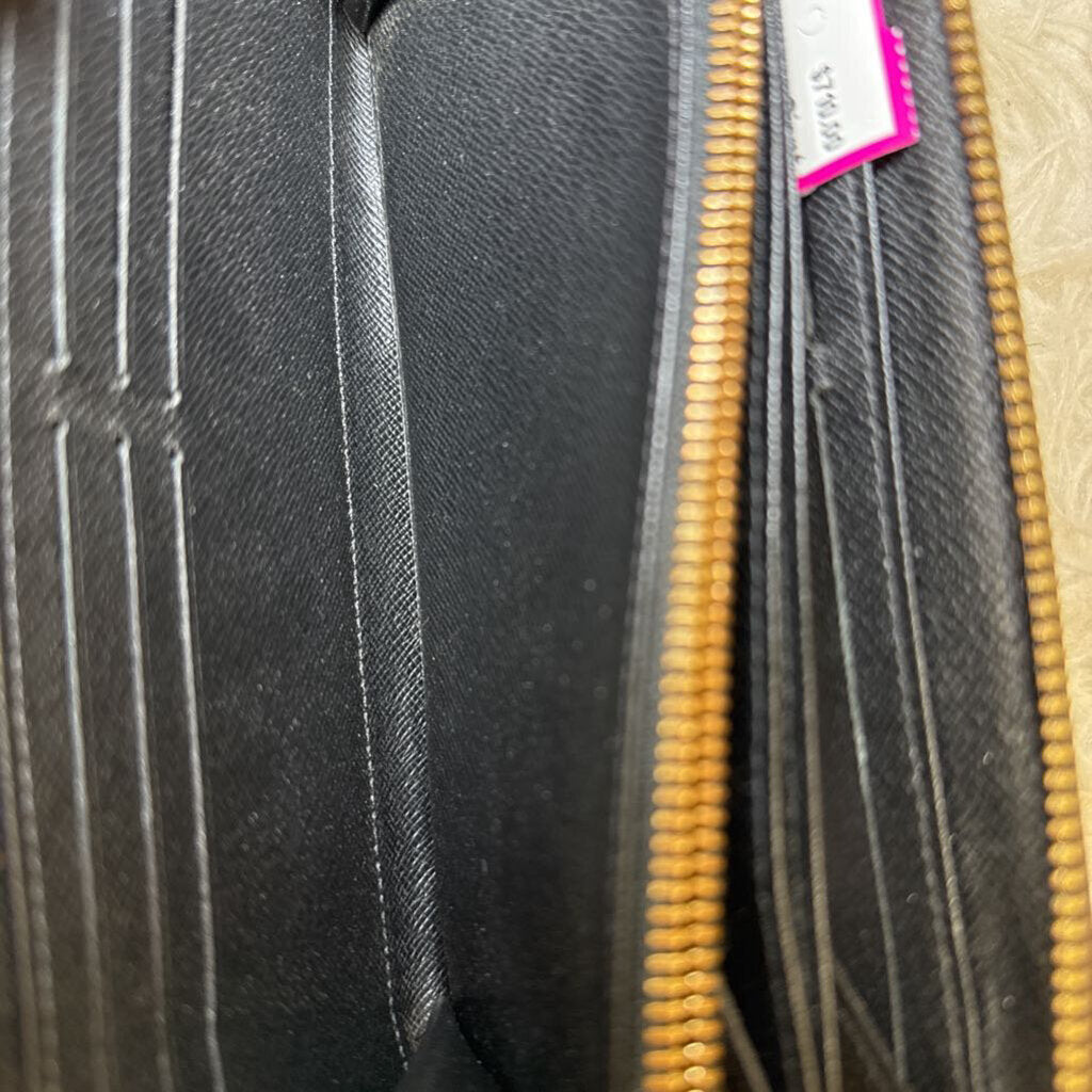 Giant Reverse Monogram Zip-Around Wallet