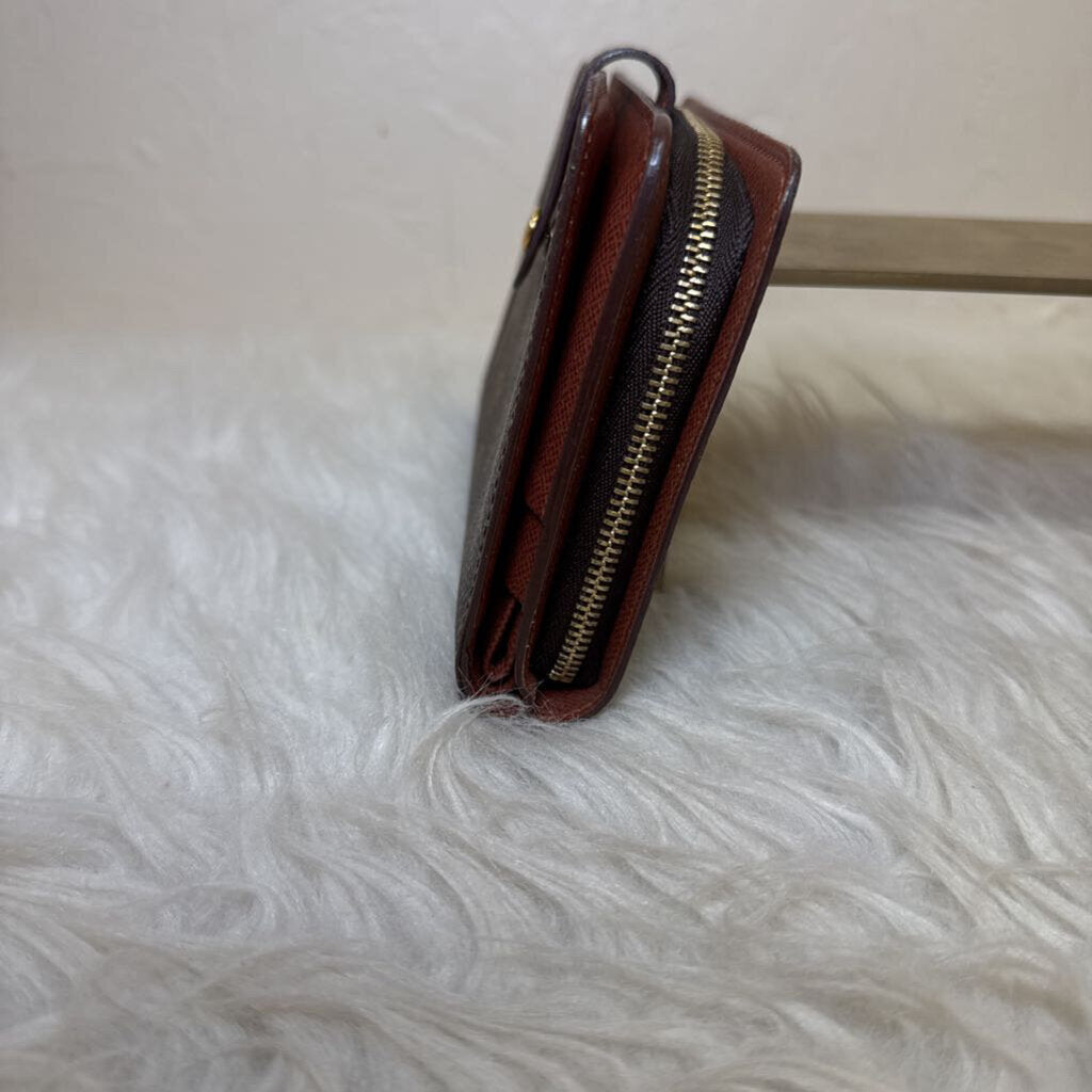 Porte Papier Zip Bifold Wallet w/ Passport Holder