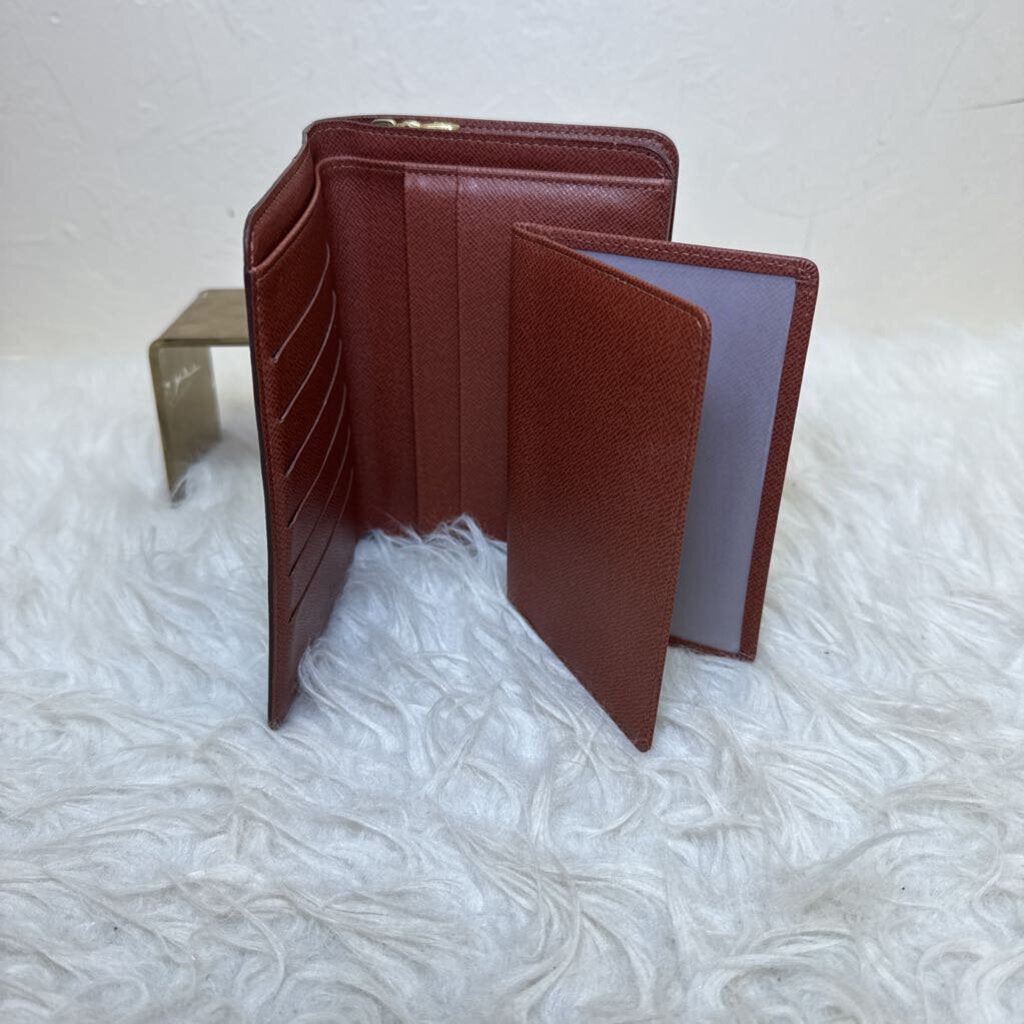 Porte Papier Zip Bifold Wallet w/ Passport Holder
