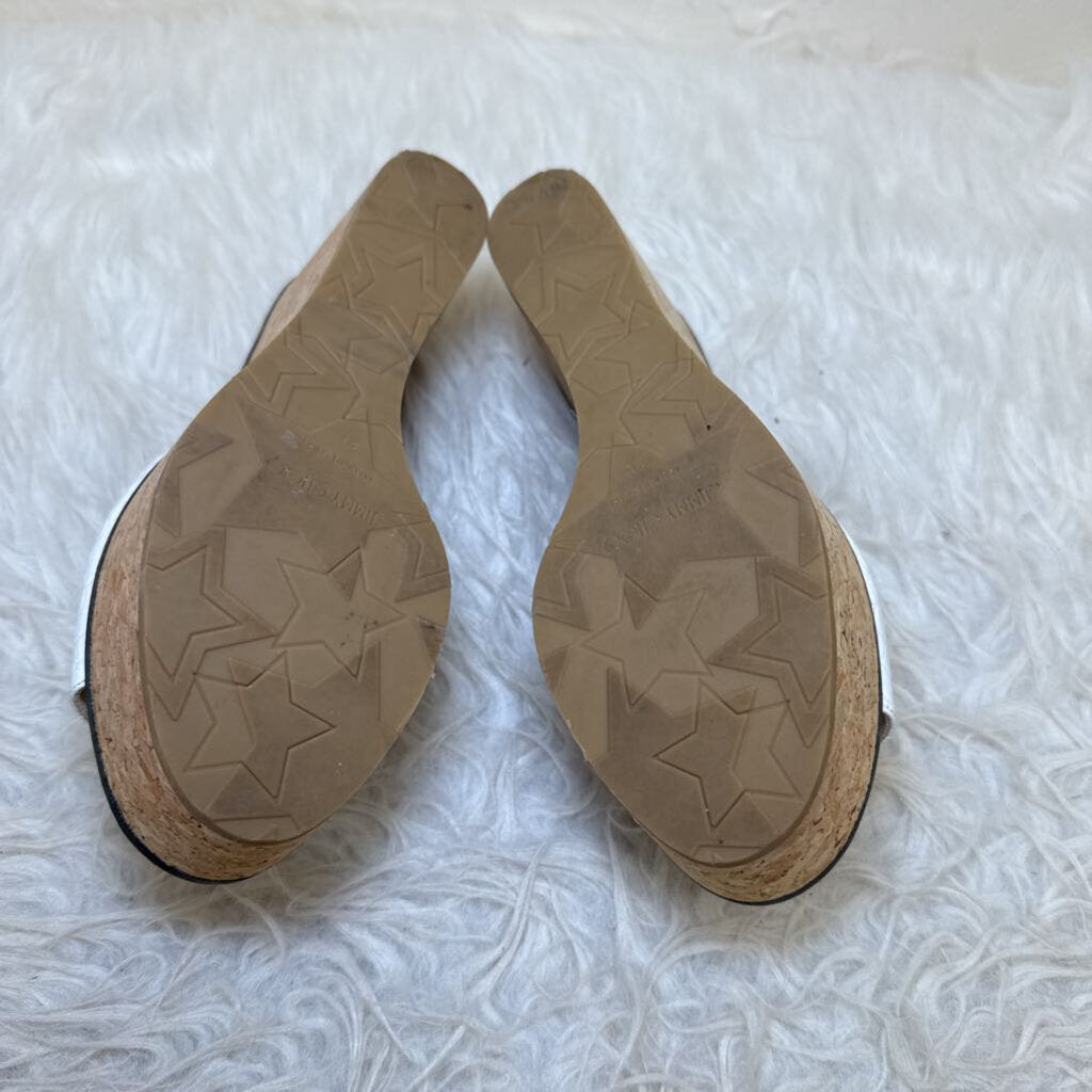 Dee Dee Croc Embossed Platform Wedge
