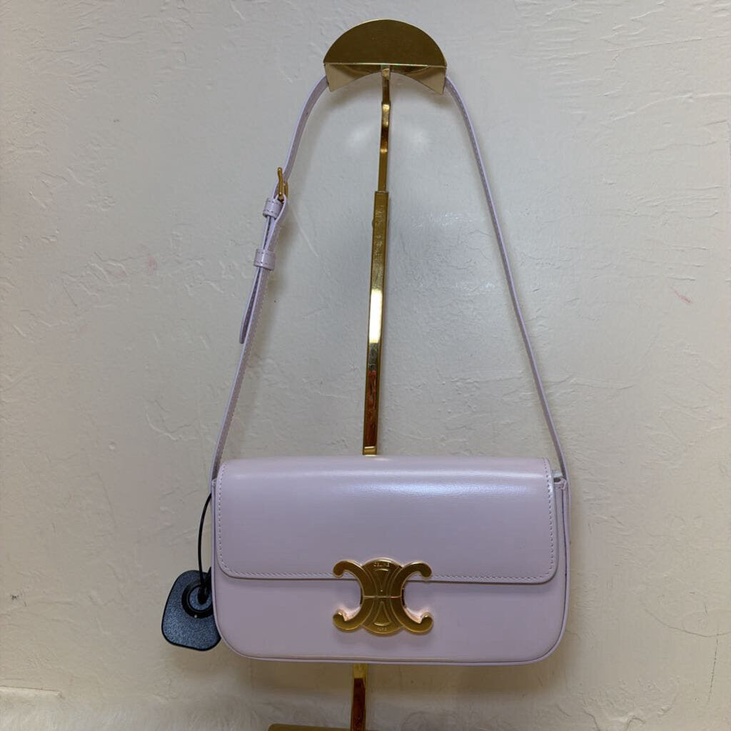 Peony Calfskin Triomphe Shoulder Bag