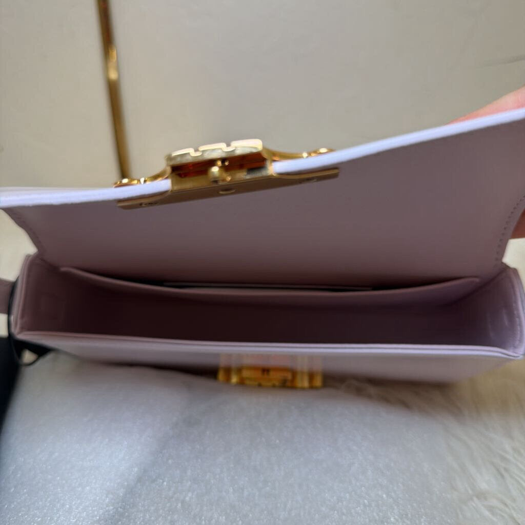 Peony Calfskin Triomphe Shoulder Bag