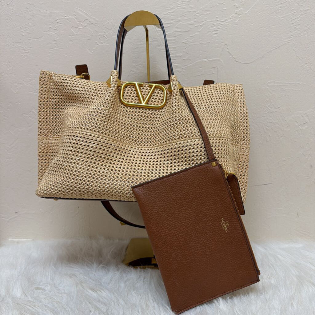 Medium Straw Summer Tote