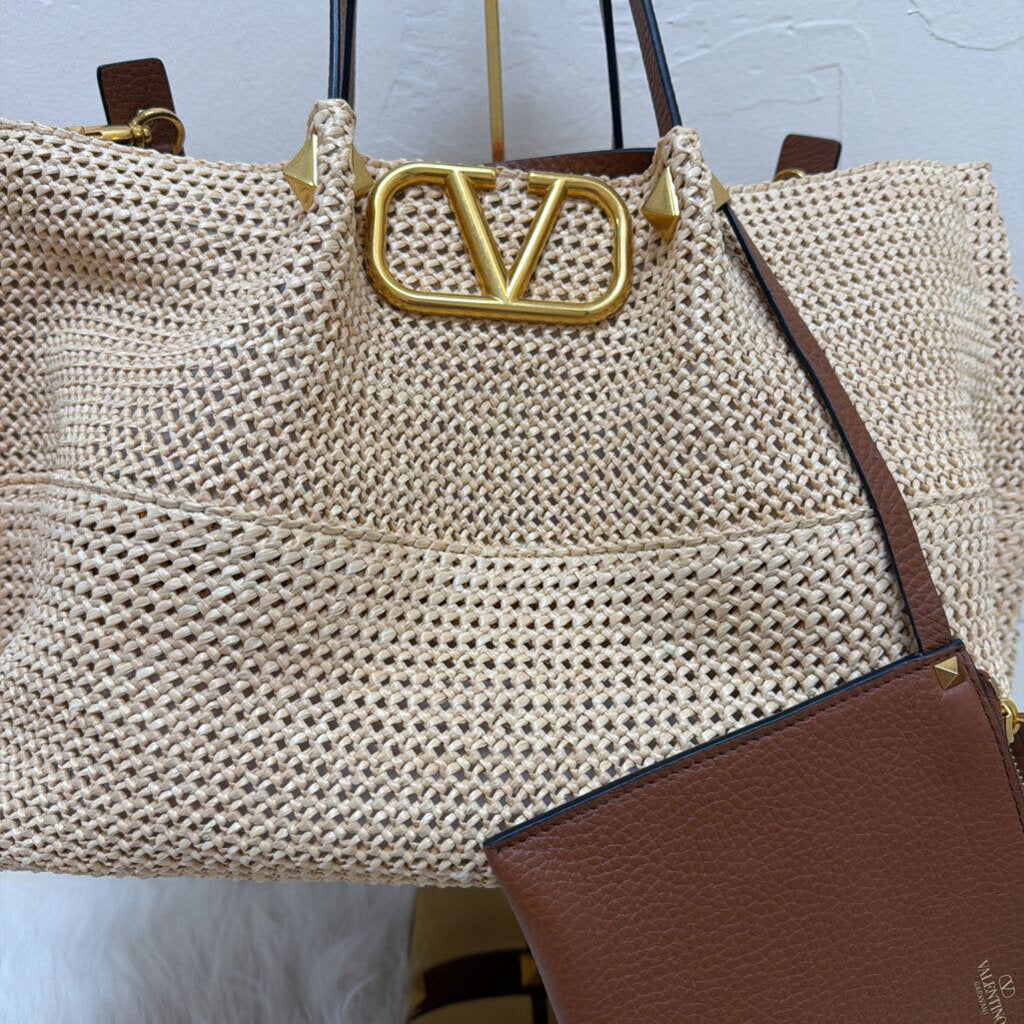 Medium Straw Summer Tote
