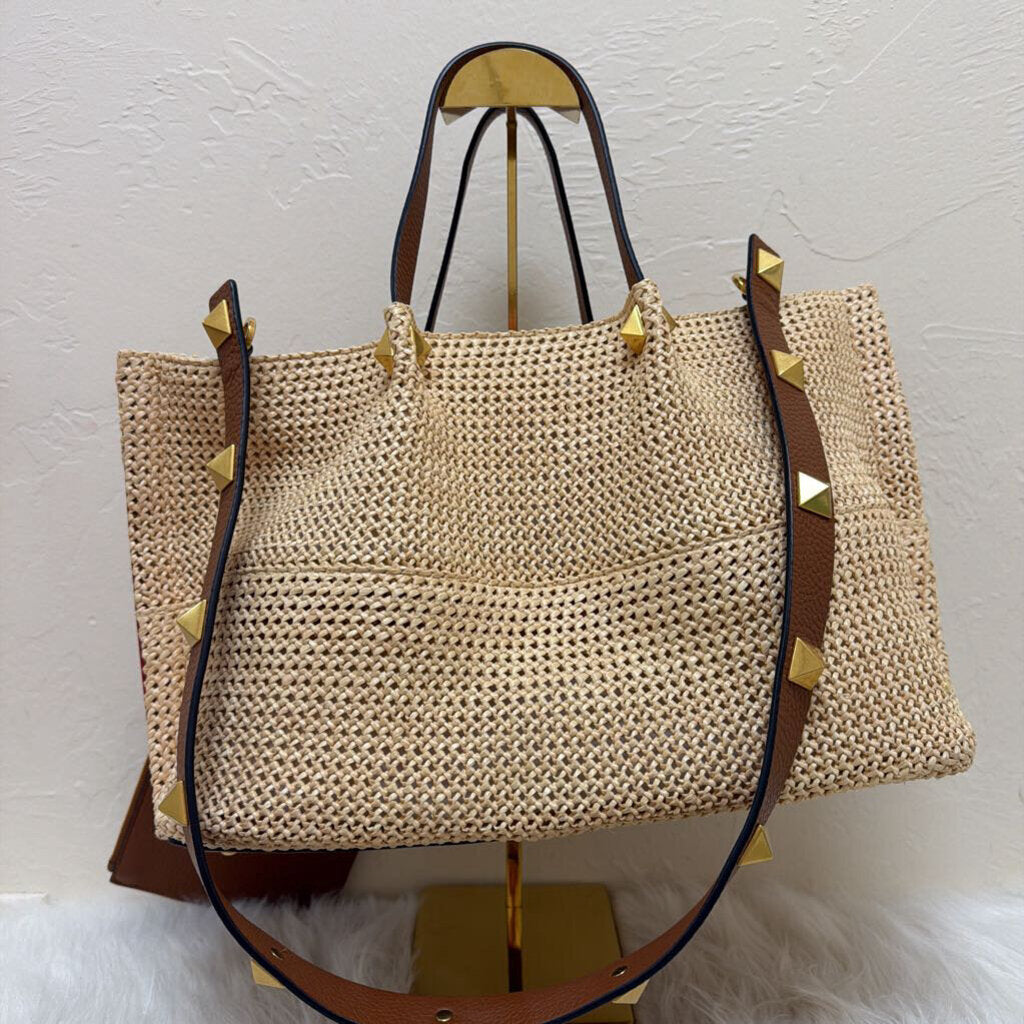 Medium Straw Summer Tote