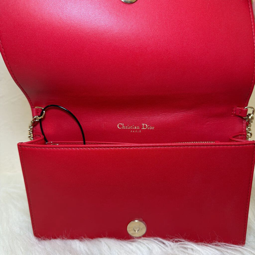 Cannage Lady Dior with removable pouch NWT