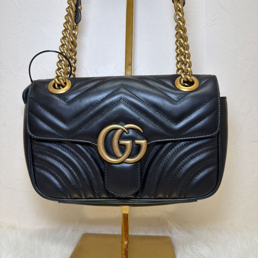 GG Marmot Chevron Leather Small