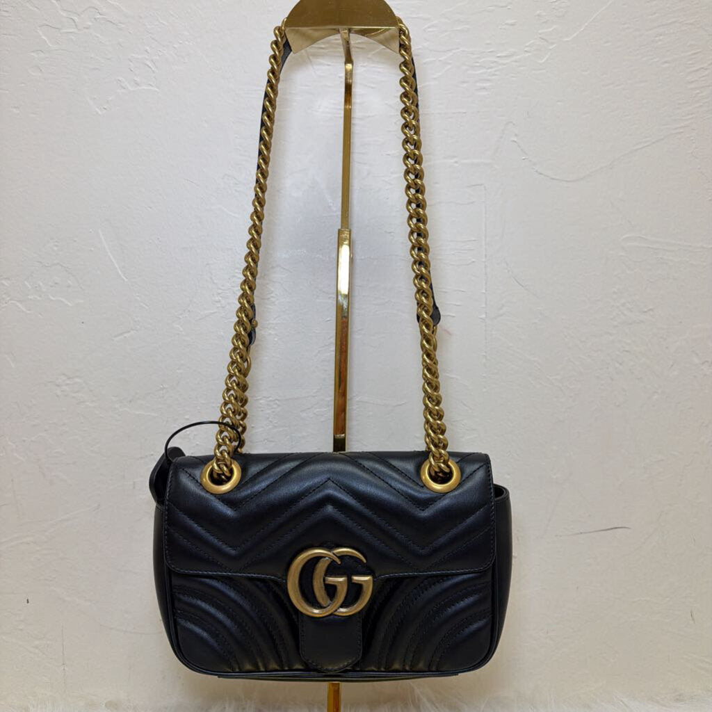 GG Marmot Chevron Leather Small