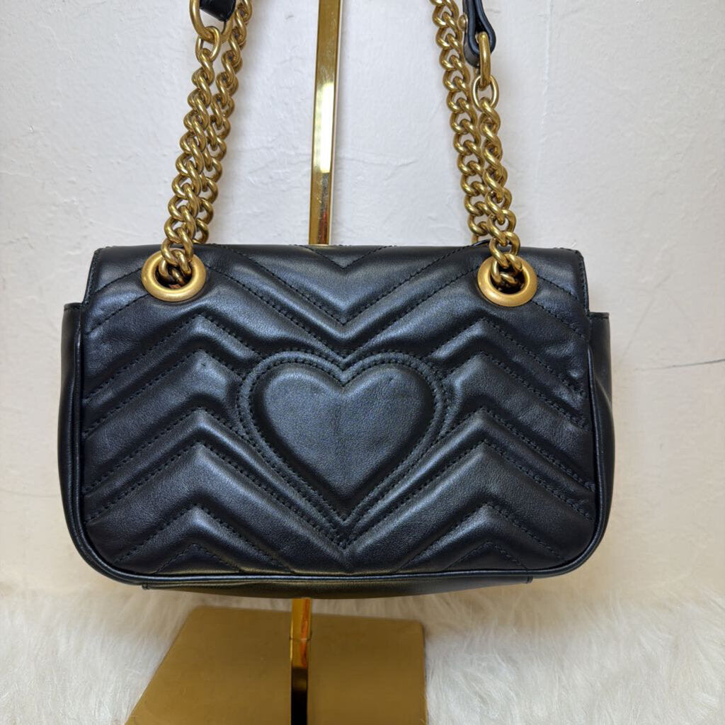 GG Marmot Chevron Leather Small