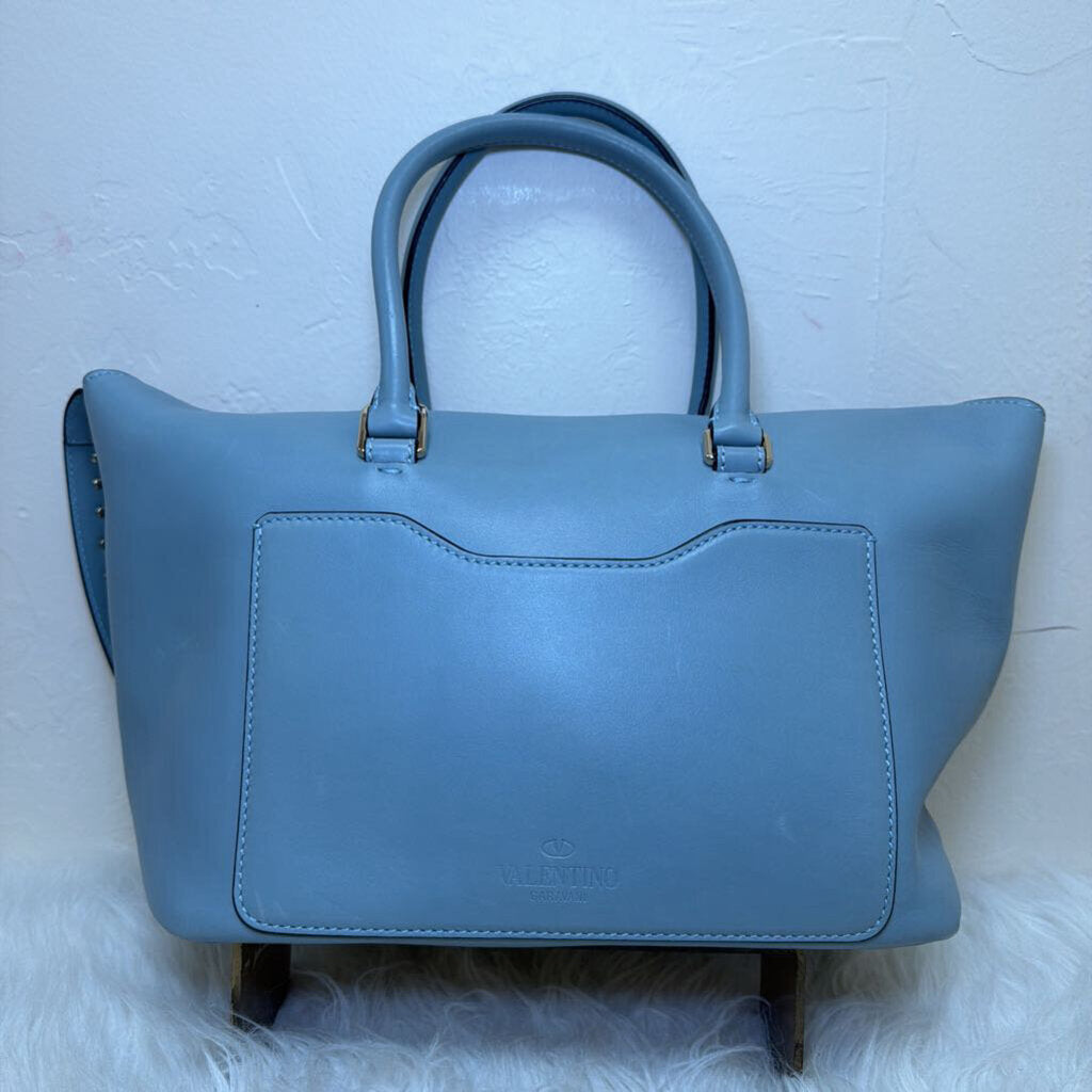 Leather Demilune w/Rockstud strap