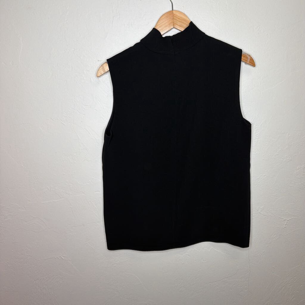 Sleeveless Mock Neck Top