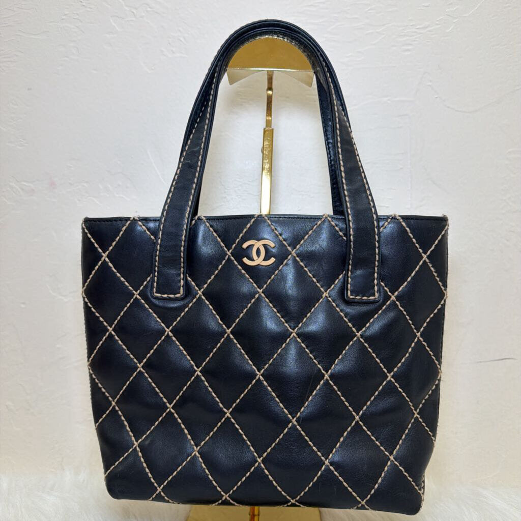 Wild Stitch Leather Tote