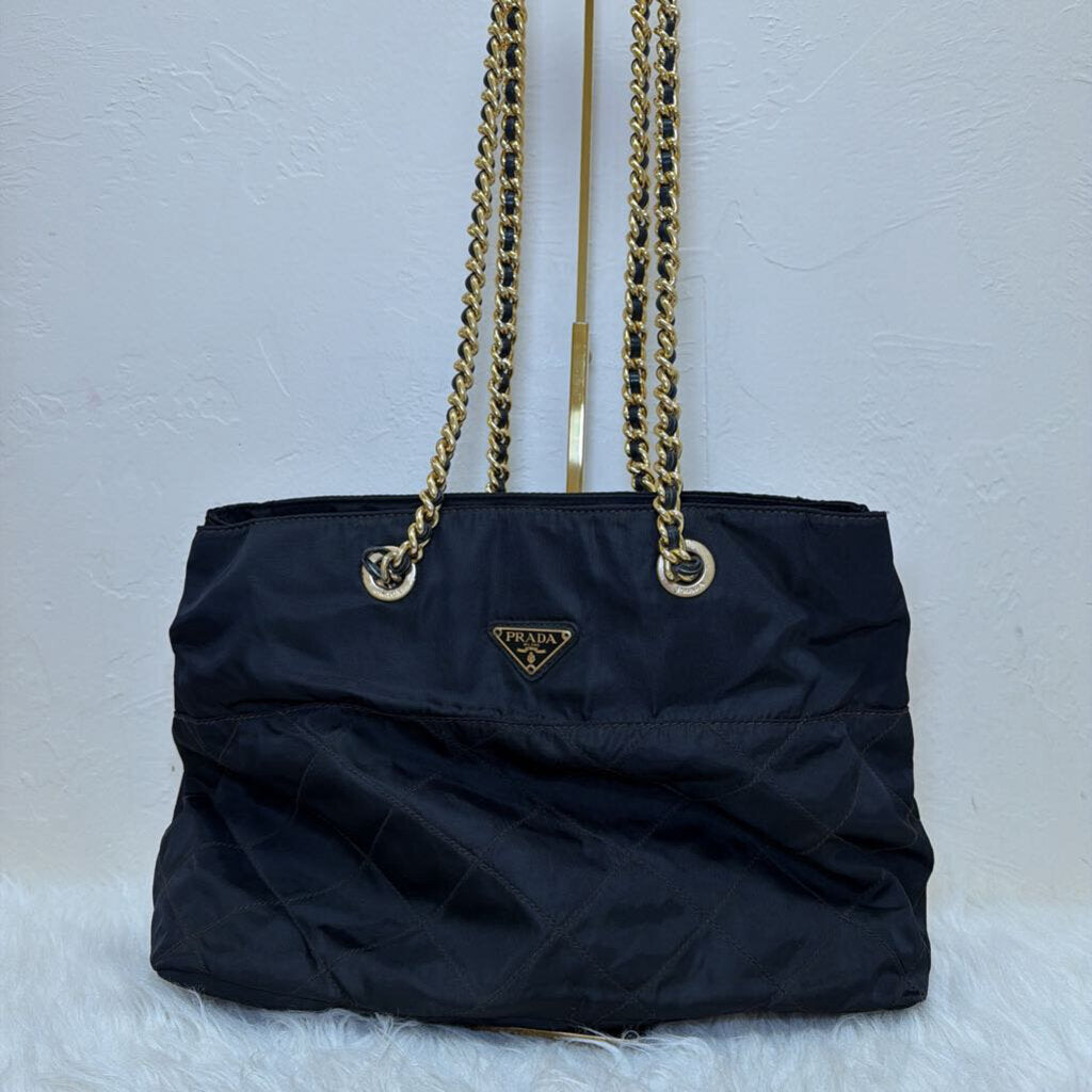 Nylon Quilted Tote
