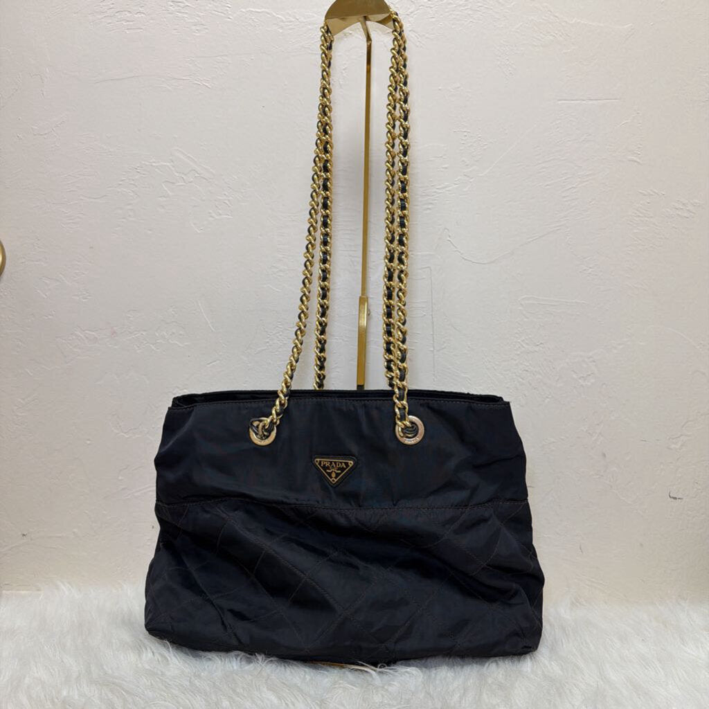 Nylon Quilted Tote
