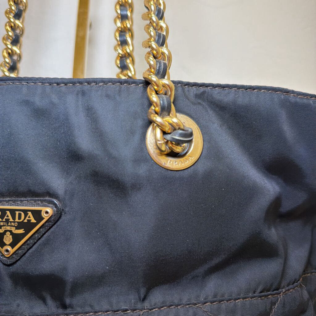 Nylon Quilted Tote