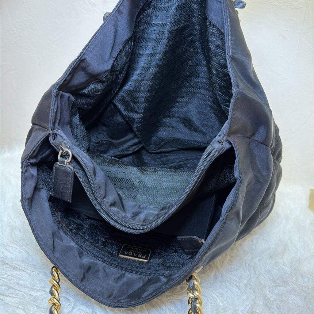 Nylon Quilted Tote