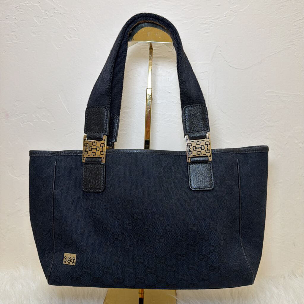 GG Canvas Horsebit Tote Bag
