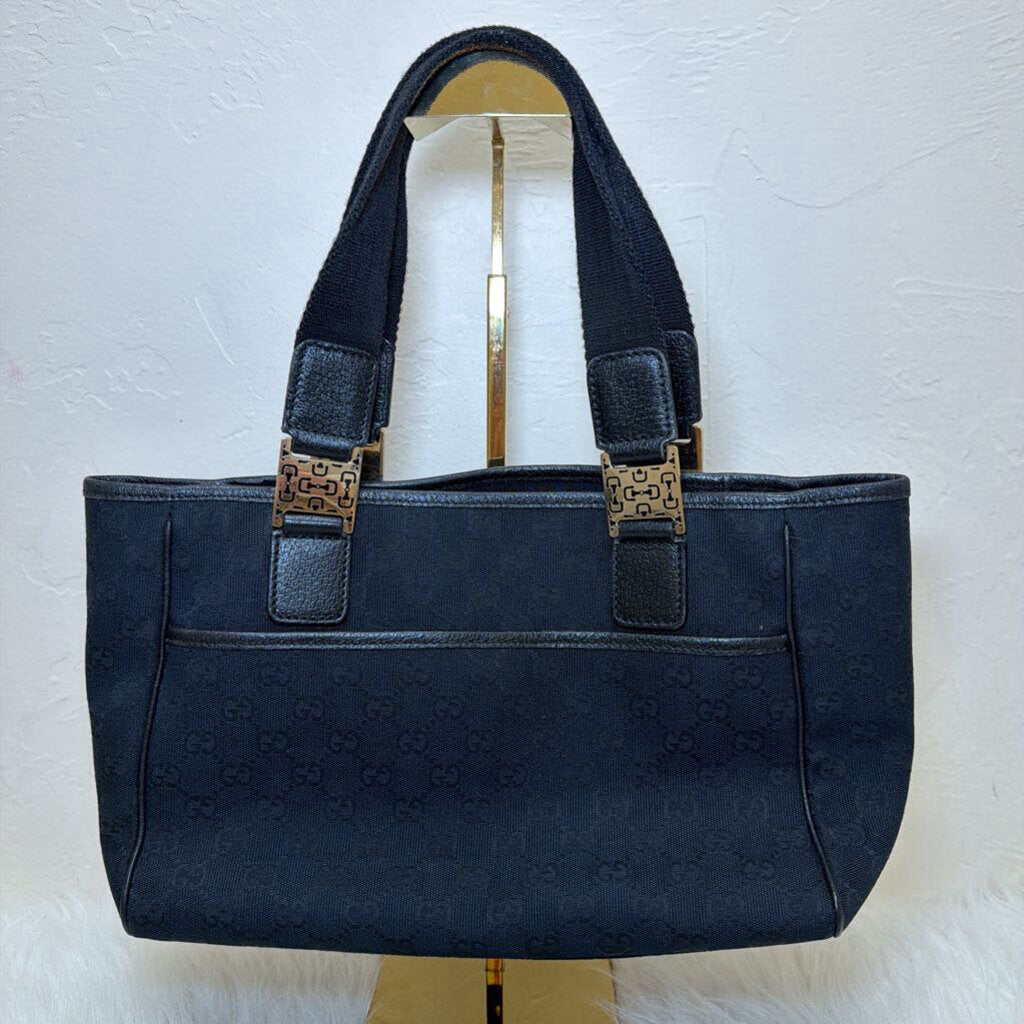 GG Canvas Horsebit Tote Bag