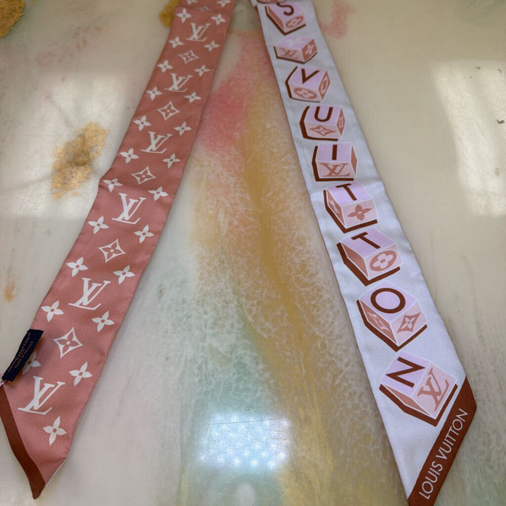Monogram Dice Silk Bandeau