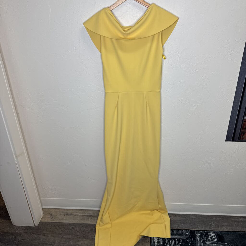 Soleil Asymmetrical Formal Gown