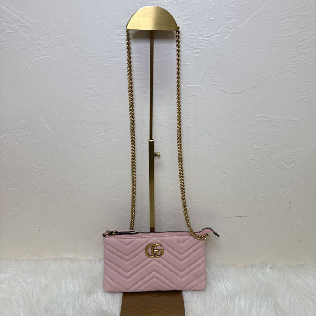 Marmont Chain Shoulder Bag Matelasse Leather