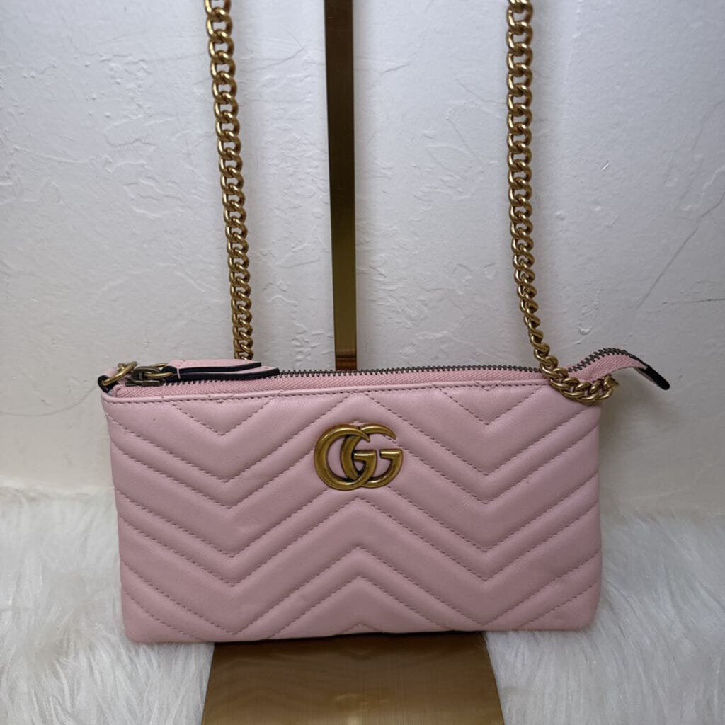 Marmont Chain Shoulder Bag Matelasse Leather