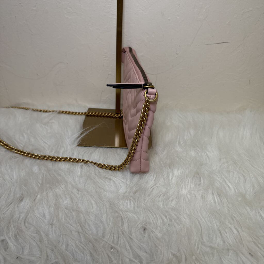 Marmont Chain Shoulder Bag Matelasse Leather