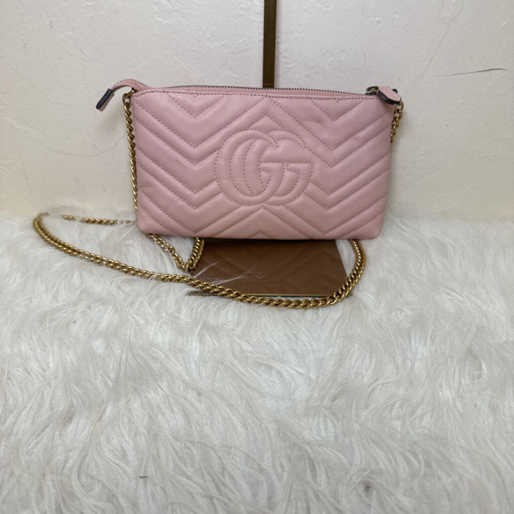Marmont Chain Shoulder Bag Matelasse Leather
