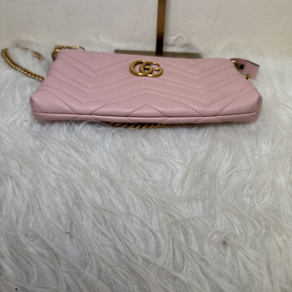 Marmont Chain Shoulder Bag Matelasse Leather