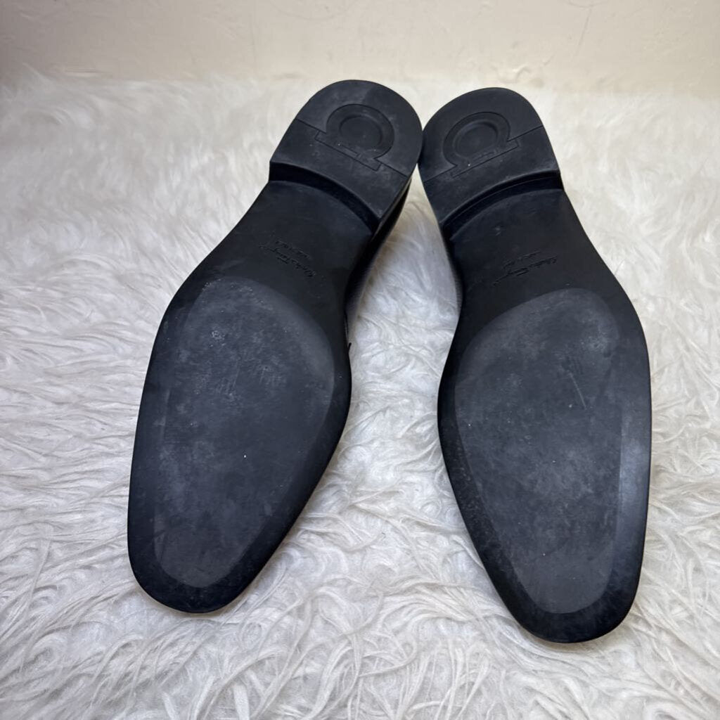 Flori 2 Mens Nero Pebble Leather Loafer