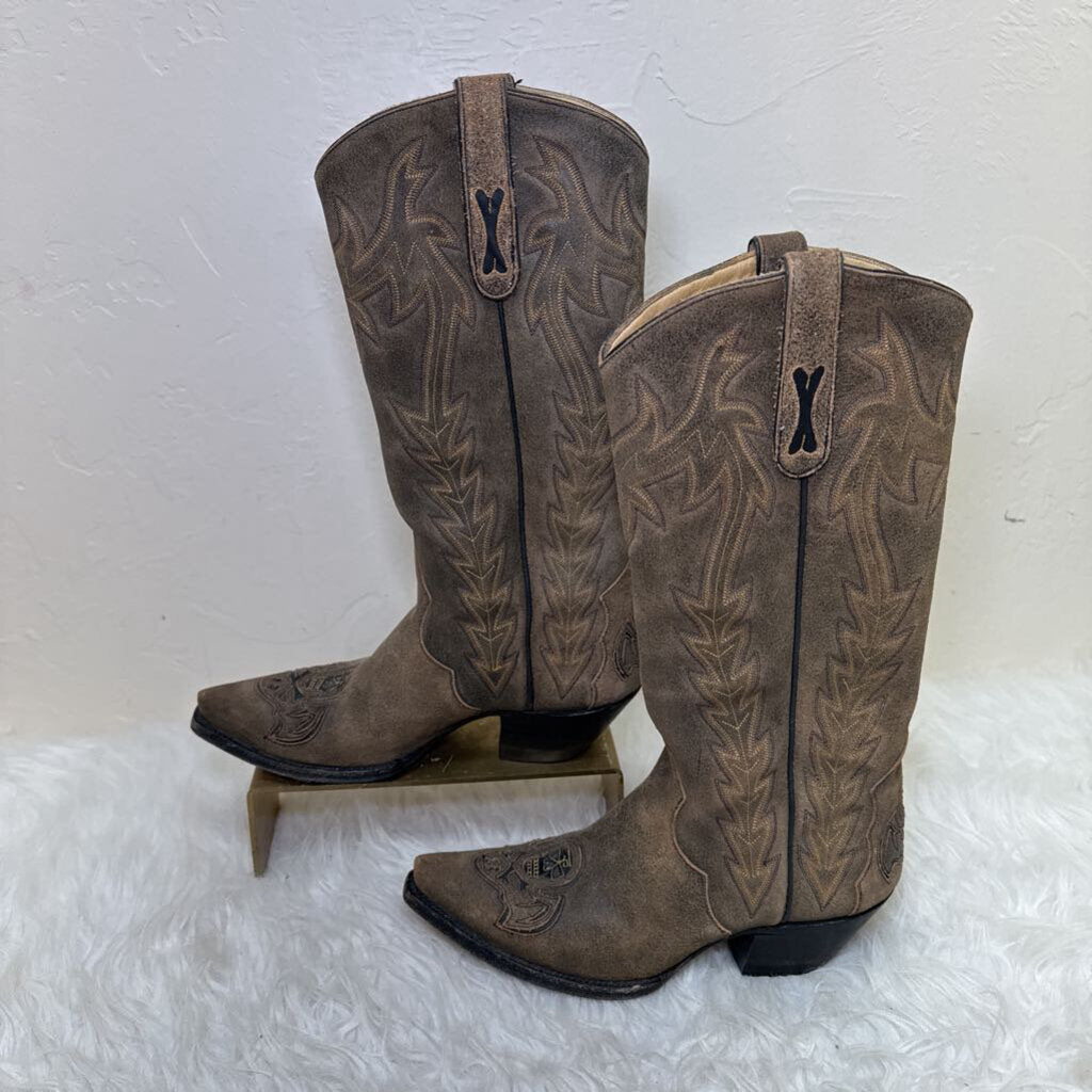 Ltd Edition 'Killas' Distressed Leather Boots