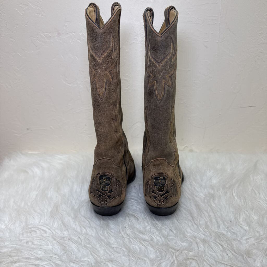 Ltd Edition 'Killas' Distressed Leather Boots
